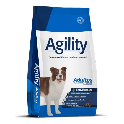 AGILITY PERRO ADULTO RAZA MEDIANA Y GRANDE