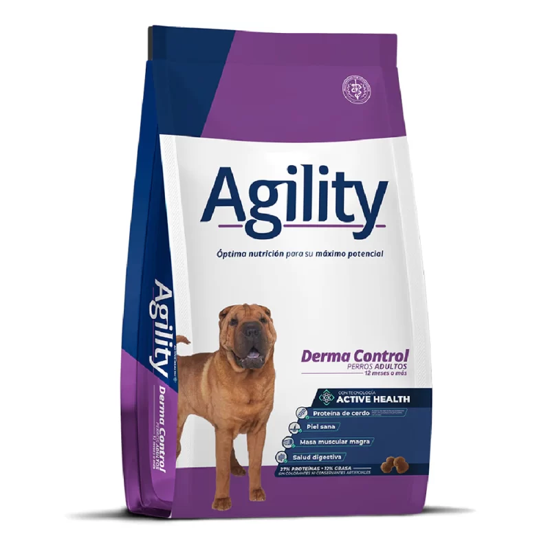 AGILITY PERRO DERMA CONTROL PIEL SENSIBLE