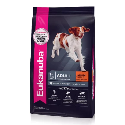 EUKANUBA PERRO ADULTO RAZA MEDIANA