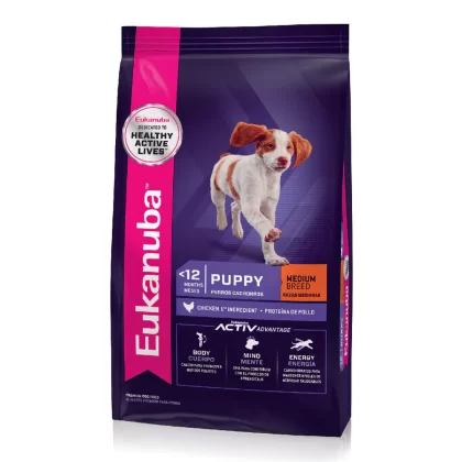 EUKANUBA PERRO CACHORRO RAZA MEDIANA