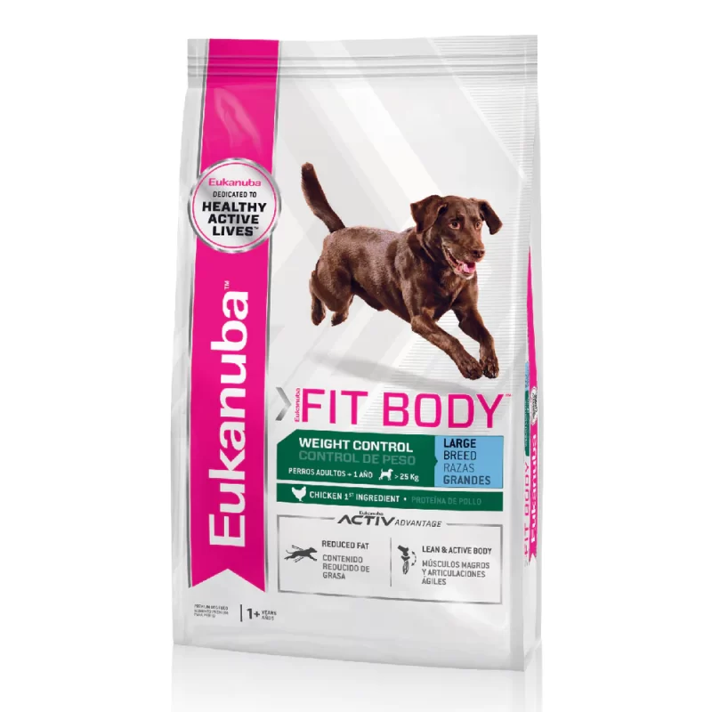 EUKANUBA PERRO FIT BODY RAZA GRANDE