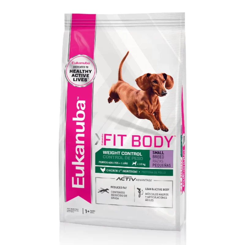 EUKANUBA PERRO FIT BODY RAZA PEQUEÑA