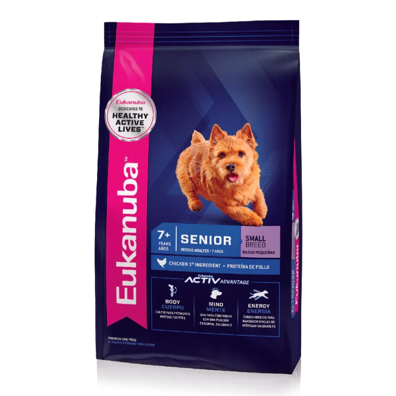 EUKANUBA PERRO SENIOR RAZA PEQUEÑA