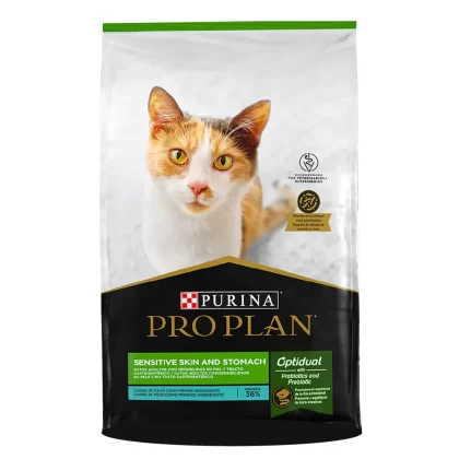 PRO PLAN GATO PIEL Y ESTOMAGO SENSIBLE