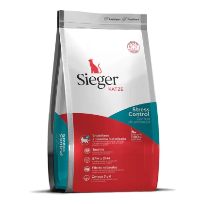 SIEGER GATO CONTROL DE ESTRES